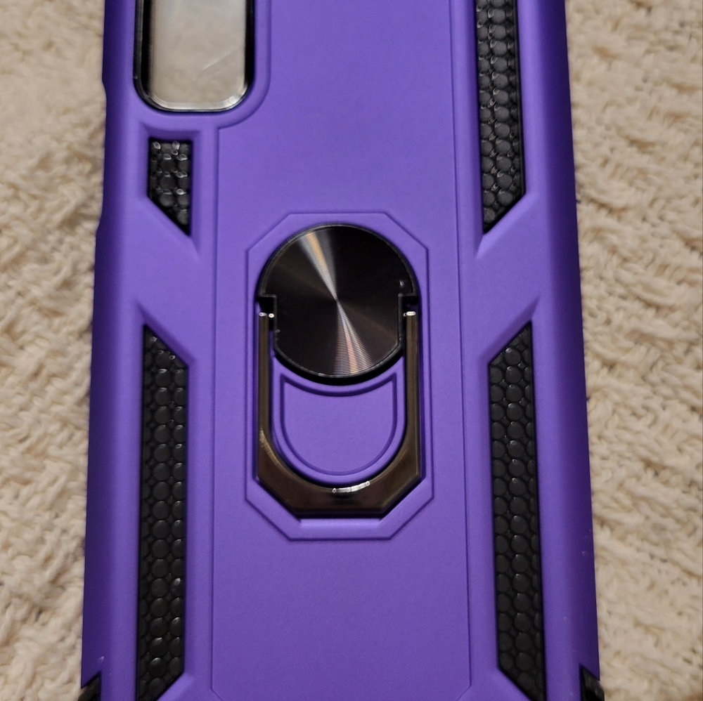 Gritup Lg Stylo 7 5G Phone Case + Screen Protector - Purple